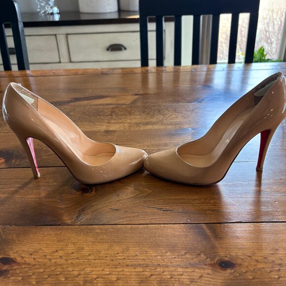 Christian Louboutin Nude Heels - Picture 3 of 3